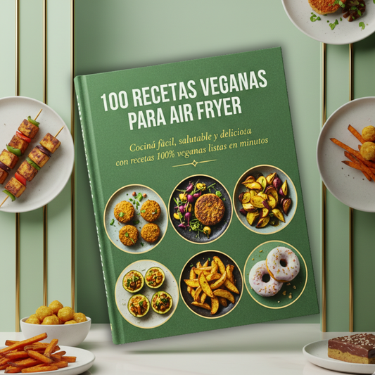 100 Recetas Veganas Para preparar en Air Fryer